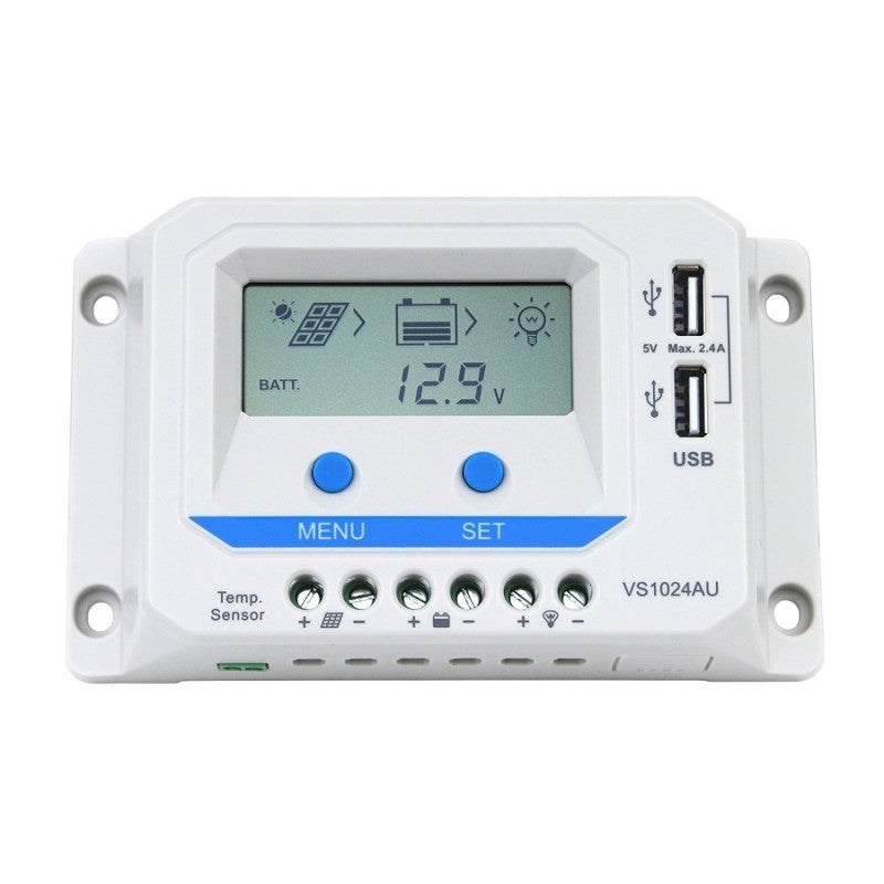 Controlador de Carga PWM 12V 10A Solar EPSolar