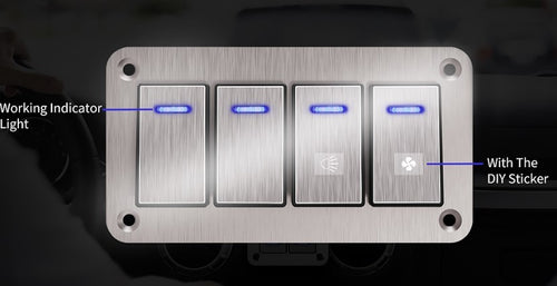 Botonera 4 switch