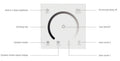 Dimmer 12v con memoria