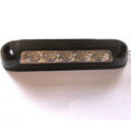 Foco led iluminación lateral para camper Negro
