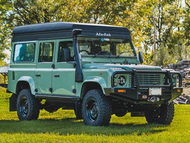 ICARUS ROOF CONVERSION - Alu-Cab Land Rover
