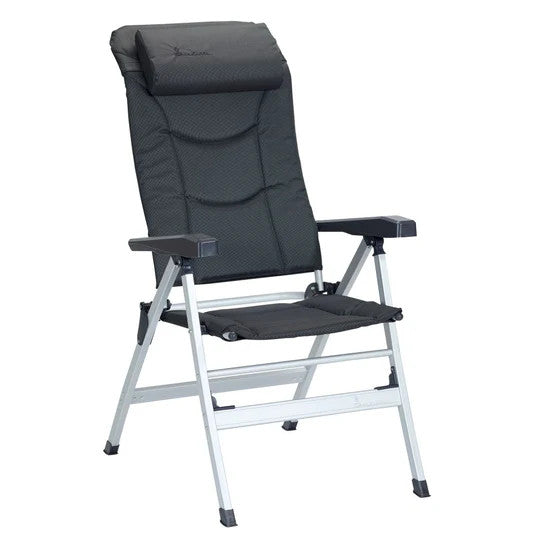 Silla de camping Isabella Thor gris oscuro
