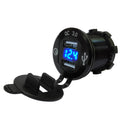 Socket doble usb carga rápida + voltímetro
