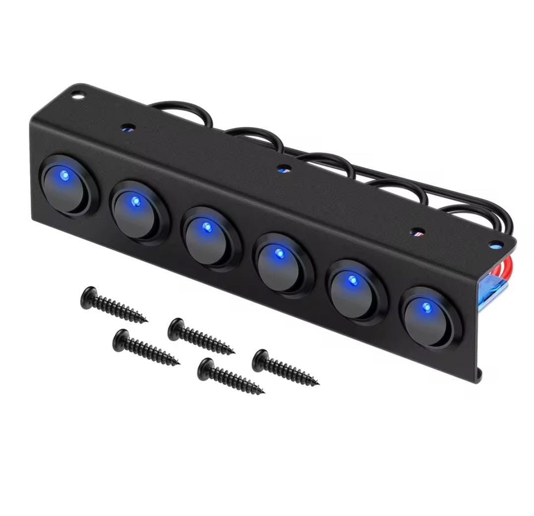 Botonera 6 switch