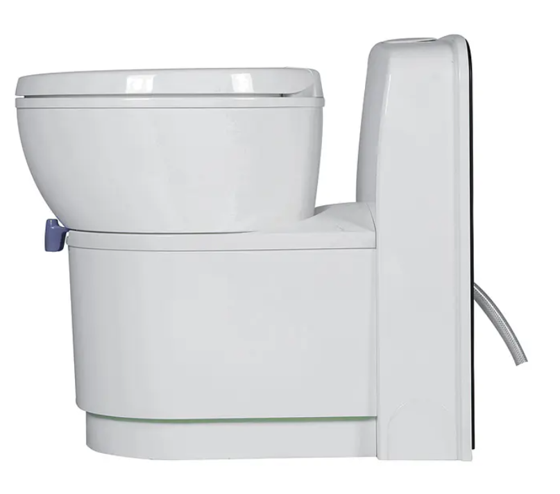 Baño tipo Casette descarga trasera con puerta exterior incluída