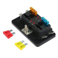 Portafusible 4 salidas