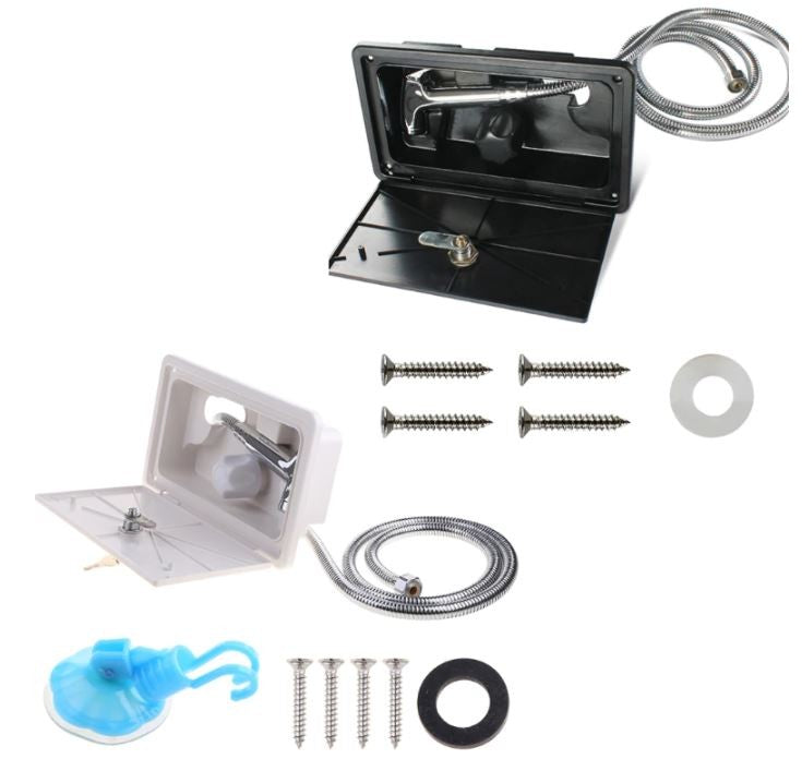 Kit Ducha exterior con agua caliente