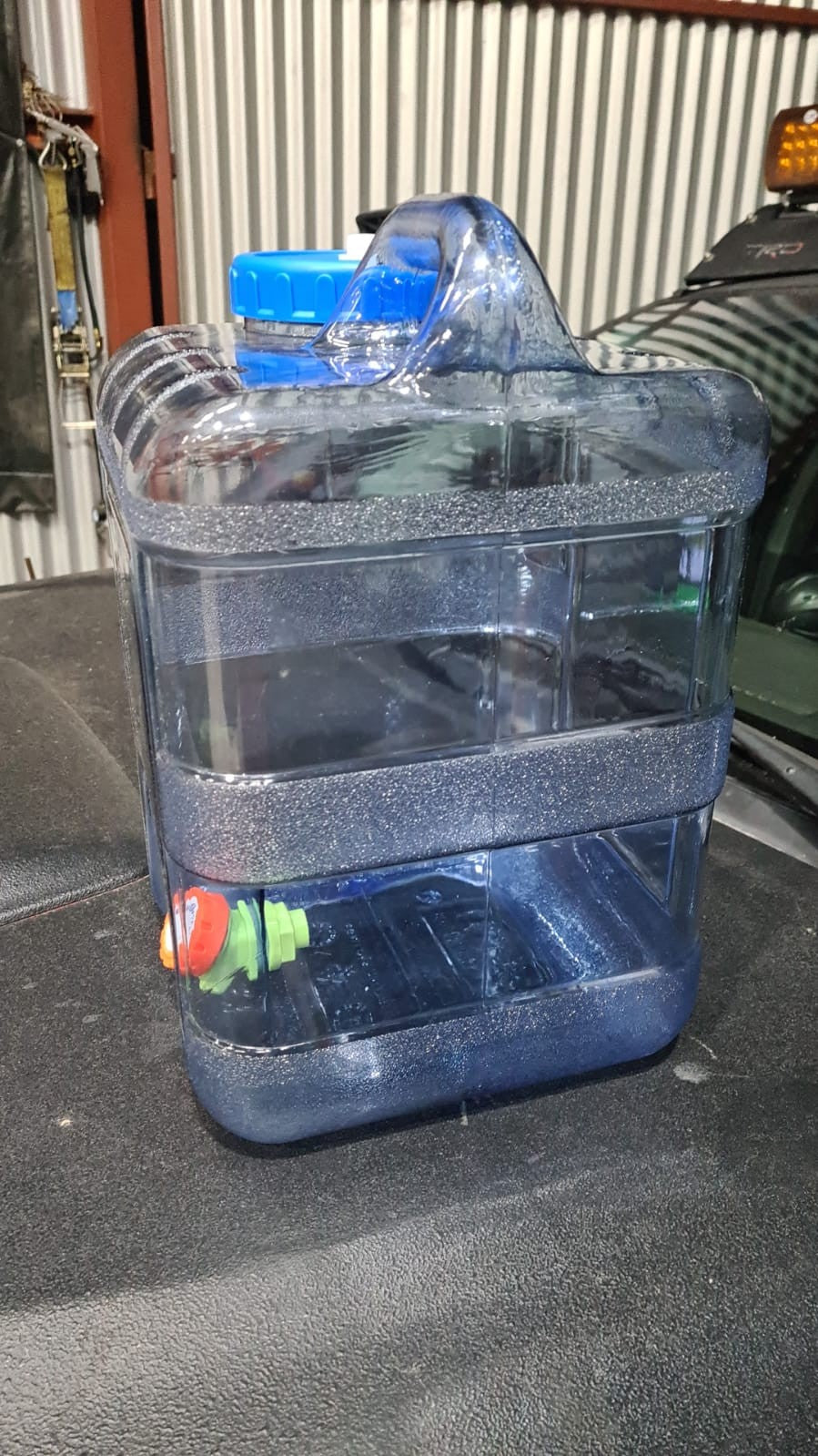 Bidón 20 litros con llave y boca ancha
